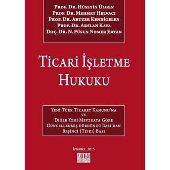 Ticari Işletme Hukuku