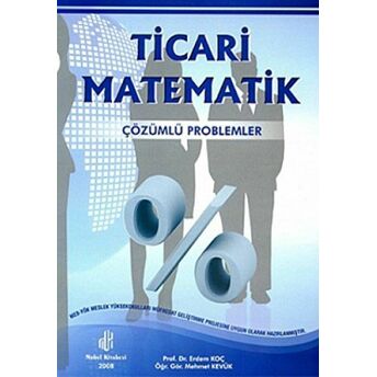 Ticari Matematik Erdem Koç