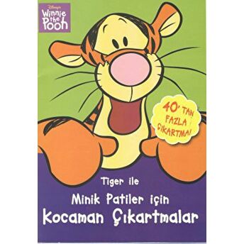 Tiger Ile Minik Patiler Için Kocaman Çıkartmalar Kolektif