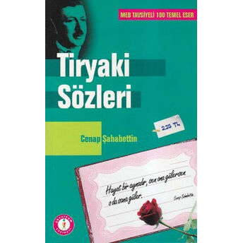 Tiryaki Sözleri Cenap Şahabettin