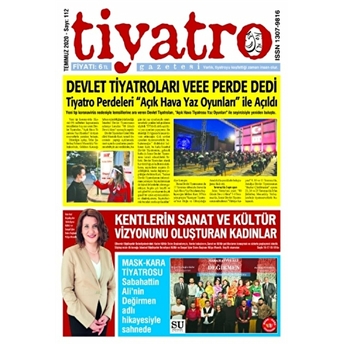 Tiyatro Gazetesi Sayı: 112 Temmuz 2020 Kolektif