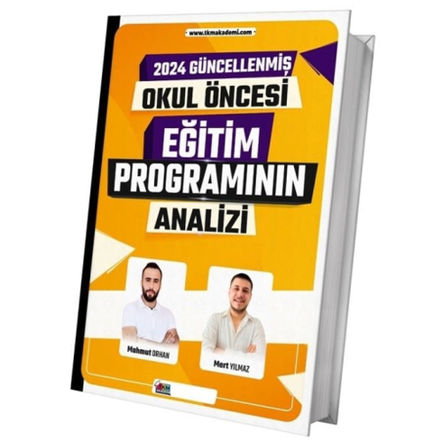 Tkm Akademi 2024 Öabt Okul Öncesi Eğitim Programının Analizi Mahmut Orhan