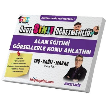 Tkm Akademi Öabt Sınıf Öğretmenliği Alan Eğitimi Görsellerle Konu Anlatımı Murat Sakin