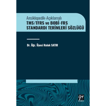 Tms/Tfrs Ve Bobi-Frs Standardı Terimleri Sözlüğü Haluk Satır