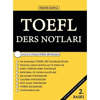 Toefl Ders Notları Özgür Kartal