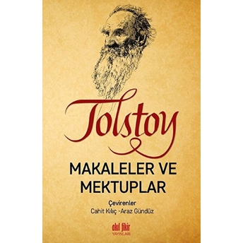 Tolstoy Makaleler Ve Mektuplar Lev Tolstoy