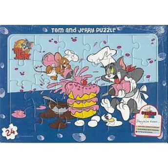 Tom And Jerry Puzzle (24 Parça)