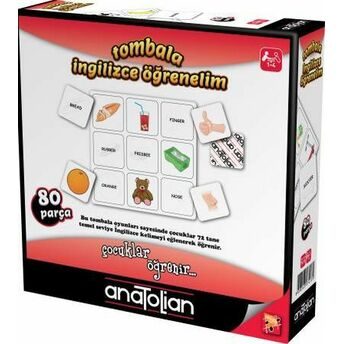 Tombala Ingilizce Öğrenelim 80 Parça