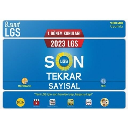 Tonguç 2023 Lgs 1. Dönem Sayısal Son Tekrar