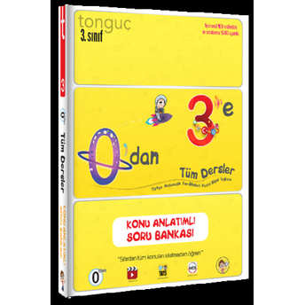 Tonguç Akademi 0'Dan 3'E Tüm Dersler Konu Anlatımlı Soru Bankası Komisyon