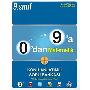 Tonguç Akademi 0'Dan 9'A Matematik Konu Anlatımlı Soru Bankası Komisyon