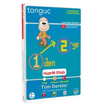 Tonguç Akademi 1. Sınıf 1 Den 2 Ye Tüm Dersler Hazırlık Kitabı Komisyon