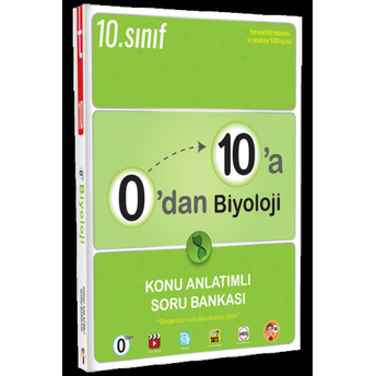 Tonguç Akademi 10. Sınıf 0 Dan 10 A Biyoloji Konu Anlatımlı Soru Bankası Komisyon