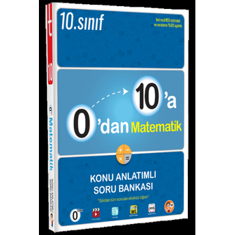 Tonguç Akademi 10. Sınıf 0 Dan 10 A Matematik Konu Anlatımlı Soru Bankası Komisyon