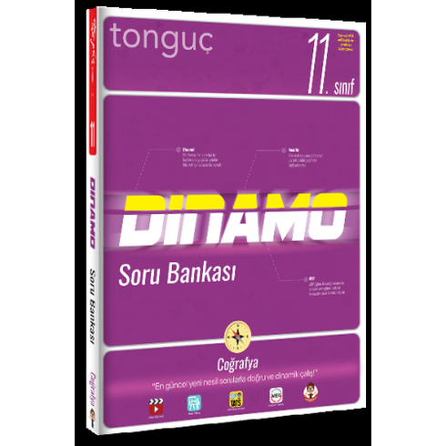 Tonguç Akademi 11. Sınıf Dinamo Coğrafya Soru Bankası