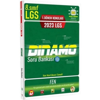 Tonguç Akademi 2023 8. Sınıf Lgs 1. Dönem Fen Bilimleri Dinamo Soru Bankası Komisyon