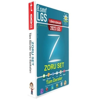 Tonguç Akademi 2023 8. Sınıf Lgs 1. Dönem Zoru Bankası Tüm Dersler Seti Komisyon