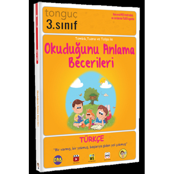 Tonguç Akademi 3. Sınıf Türkçe Okuduğunu Anlama Becerileri Komisyon