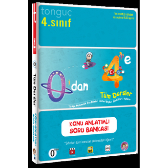 Tonguç Akademi 4. Sınıf Tüm Dersler 0 Dan 4 E Konu Anlatımlı Soru Bankası Komisyon