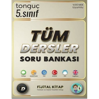 Tonguç Akademi 5. Sınıf Tüm Dersler Soru Bankası Komisyon