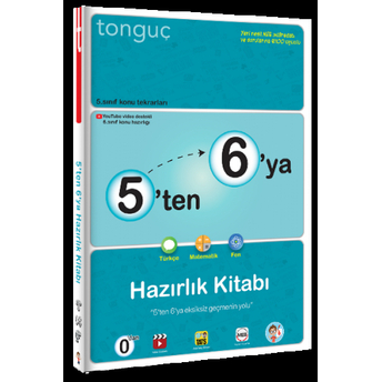 Tonguç Akademi 5 Ten 6 Ya Hazırlık Kitabı Komisyon