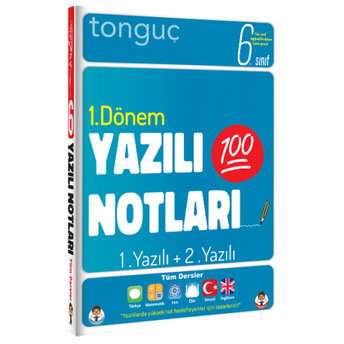 Tonguç Akademi 6. Sınıf Yazılı Notları 1. Dönem 1 Ve 2. Yazılı Komisyon