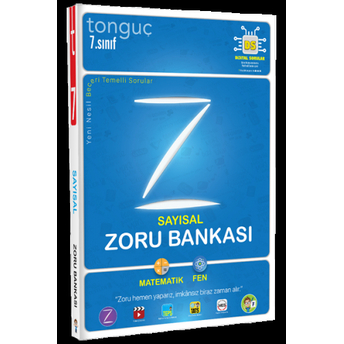 Tonguç Akademi 7. Sınıf Sayısal Zoru Bankası Komisyon