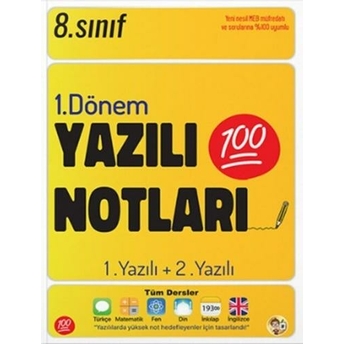 Tonguç Akademi 8. Sınıf Yazılı Notları 1. Dönem 1. Ve 2. Yazılı Komisyon