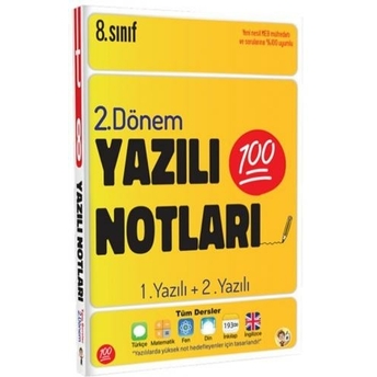 Tonguç Akademi 8. Sınıf Yazılı Notları 2. Dönem 1. Ve 2. Yazılı Komisyon