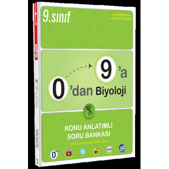 Tonguç Akademi 9. Sınıf 0 Dan 9 A Biyoloji Konu Anlatımlı Soru Bankası Komisyon