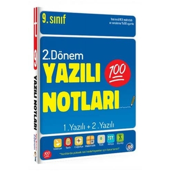 Tonguç Akademi 9. Sınıf Tüm Dersler 2. Dönem 1. Yazılı Ve 2. Yazılı Notları Komisyon