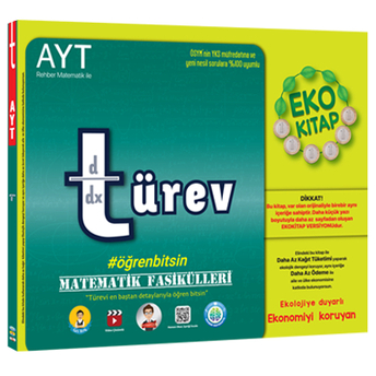 Tonguç Akademi Ayt Matematik Fasikülleri Eko - Türev Komisyon