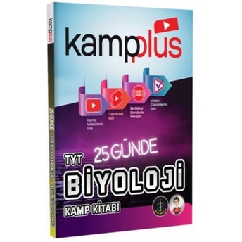 Tonguç Akademi Tyt Biyoloji Kampplus 25 Günde Kamp Kitabı Komisyon