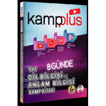 Tonguç Akademi Tyt Dil Bilgisi Ve Anlam Bilgisi Kampplus 8 Günde Kamp Kitabı Komisyon