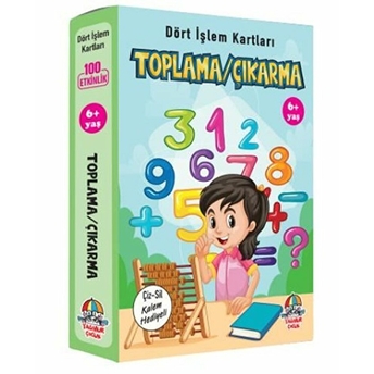 Toplama Çıkarma - Dört Işlem Kartları 6 Yaş - Cep Boy Kolektıf