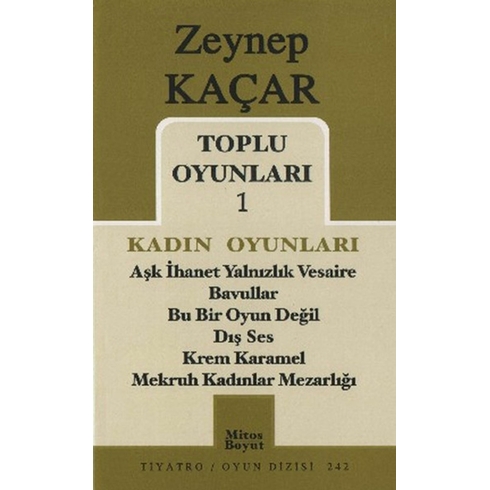 Toplu Oyunları 1 Kadın Oyunları Zeynep Kaçar