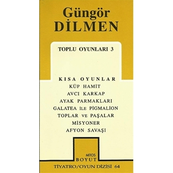 Toplu Oyunları 3 Güngör Dilmen