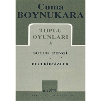 Toplu Oyunları 3 Suyun Rengi - Beceriksizler Cuma Boynukara