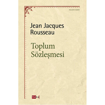 Toplum Sözleşmesi Jean-Jacques Rousseau