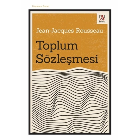 Toplum Sözleşmesi Jean-Jacques Rousseau