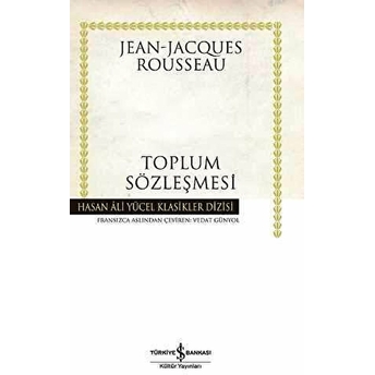 Toplum Sözleşmesi Jean-Jacques Rousseau