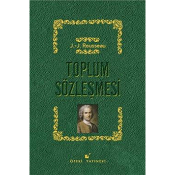 Toplum Sözleşmesi Jean-Jacques Rousseau