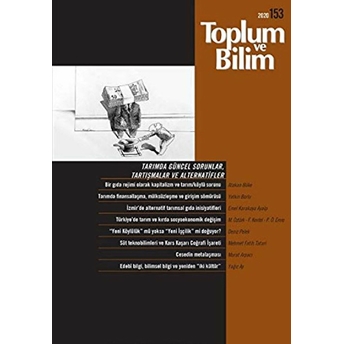 Toplum Ve Bilim Dergisi Sayı: 153 Kolektif