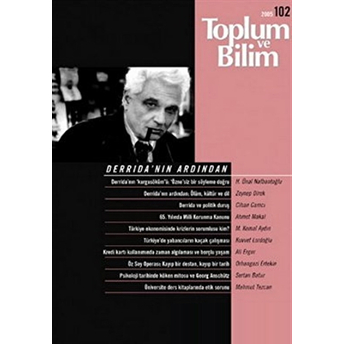 Toplum Ve Bilim Sayı: 102 Kolektif