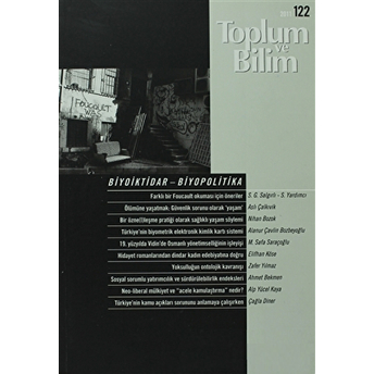 Toplum Ve Bilim Sayı: 122 Kolektif