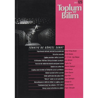 Toplum Ve Bilim Sayı: 125