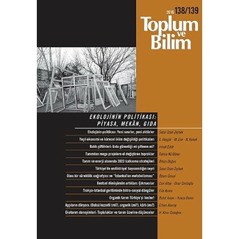 Toplum Ve Bilim Sayı: 138-139 Kolektif