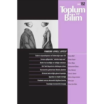 Toplum Ve Bilim Sayı 152