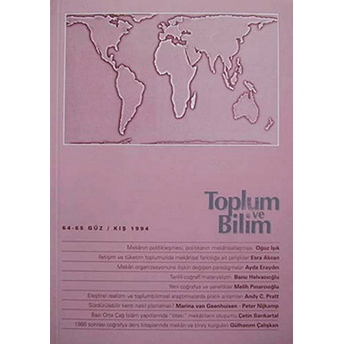 Toplum Ve Bilim Sayı: 64/65 Kolektif