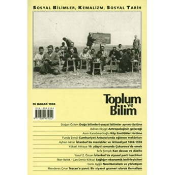 Toplum Ve Bilim Sayı: 76 Kolektif